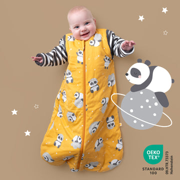 Sacco nanna Squalo Baby Bites vichy, a quadretti bianchi e blu