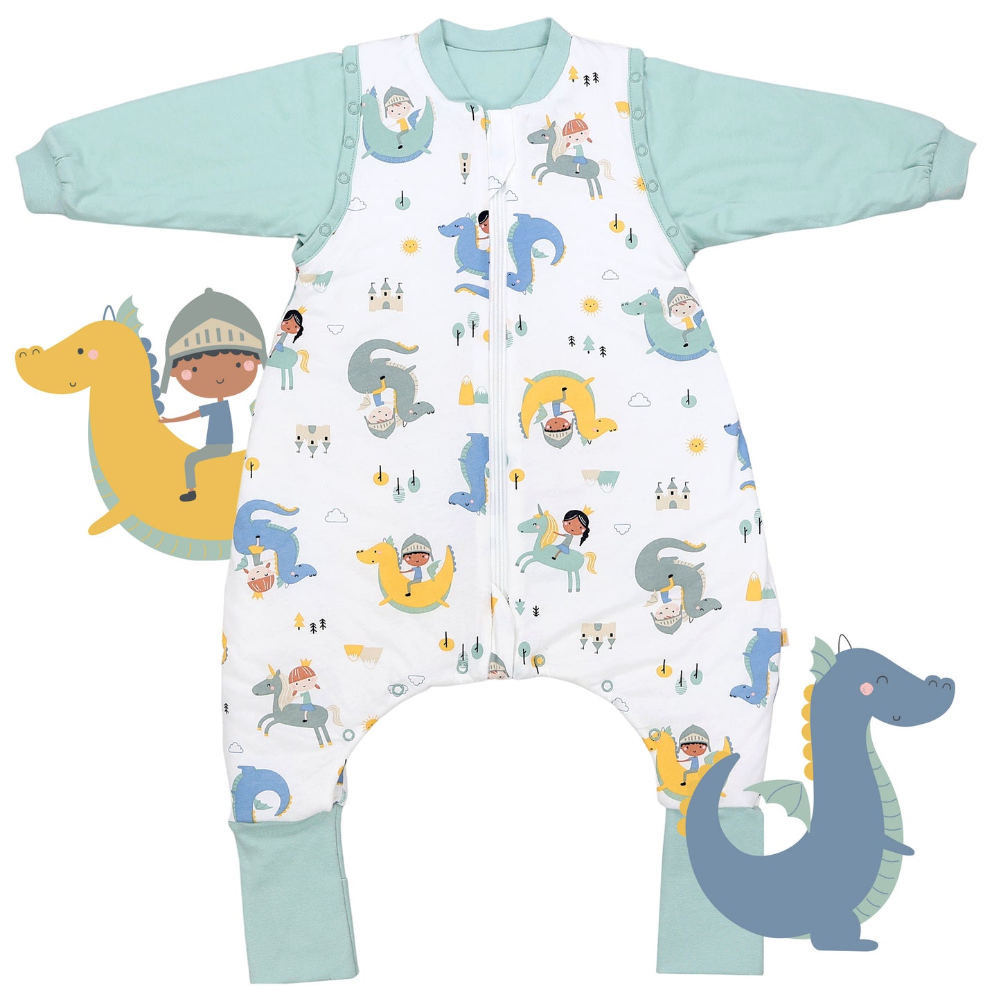 Sacco nanna con piedini e copripiedi 3.5 TOG_Fantasia_fronte_468