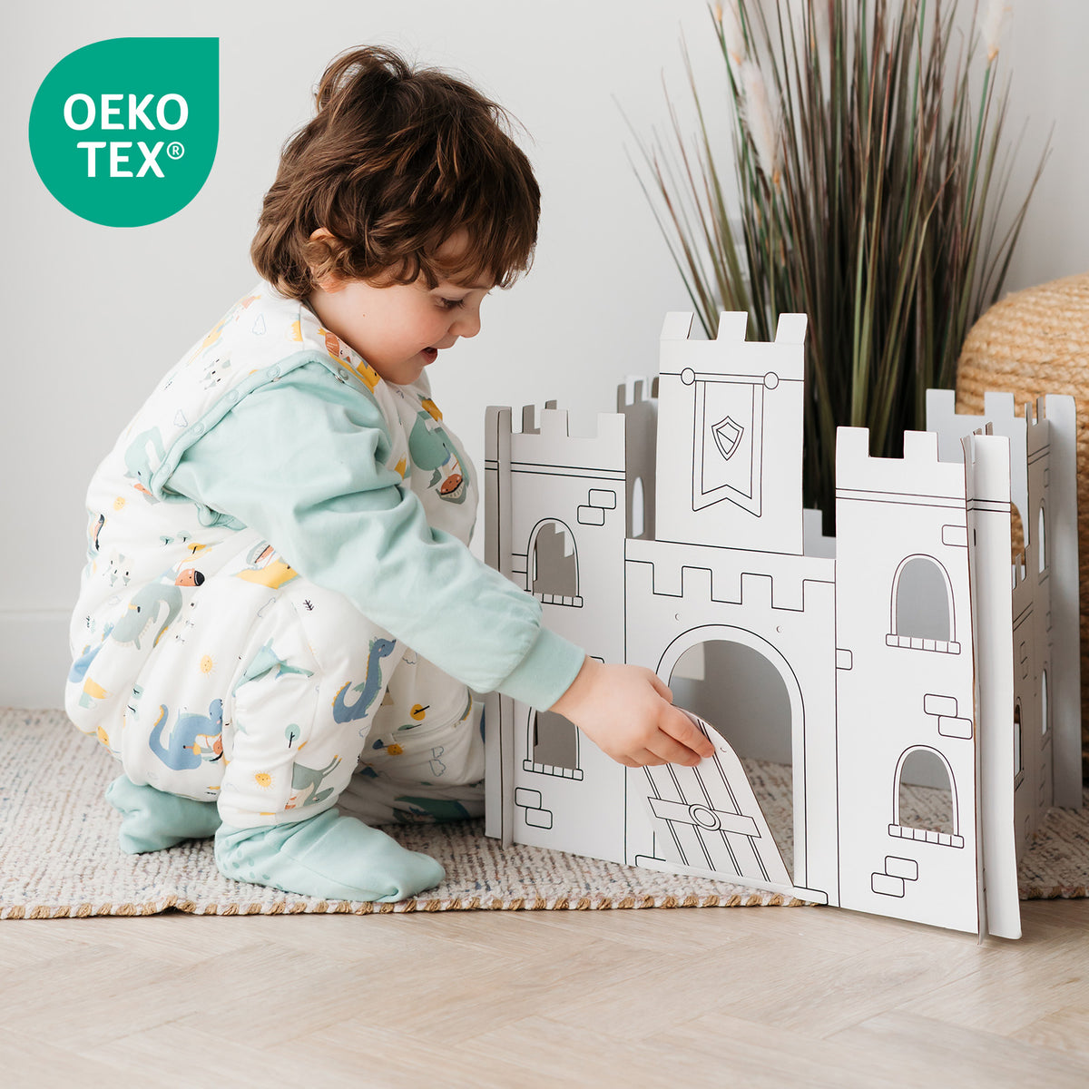 Sacco nanna con piedini e copripiedi 3.5 TOG_Fantasia_OEKOTEX_468
