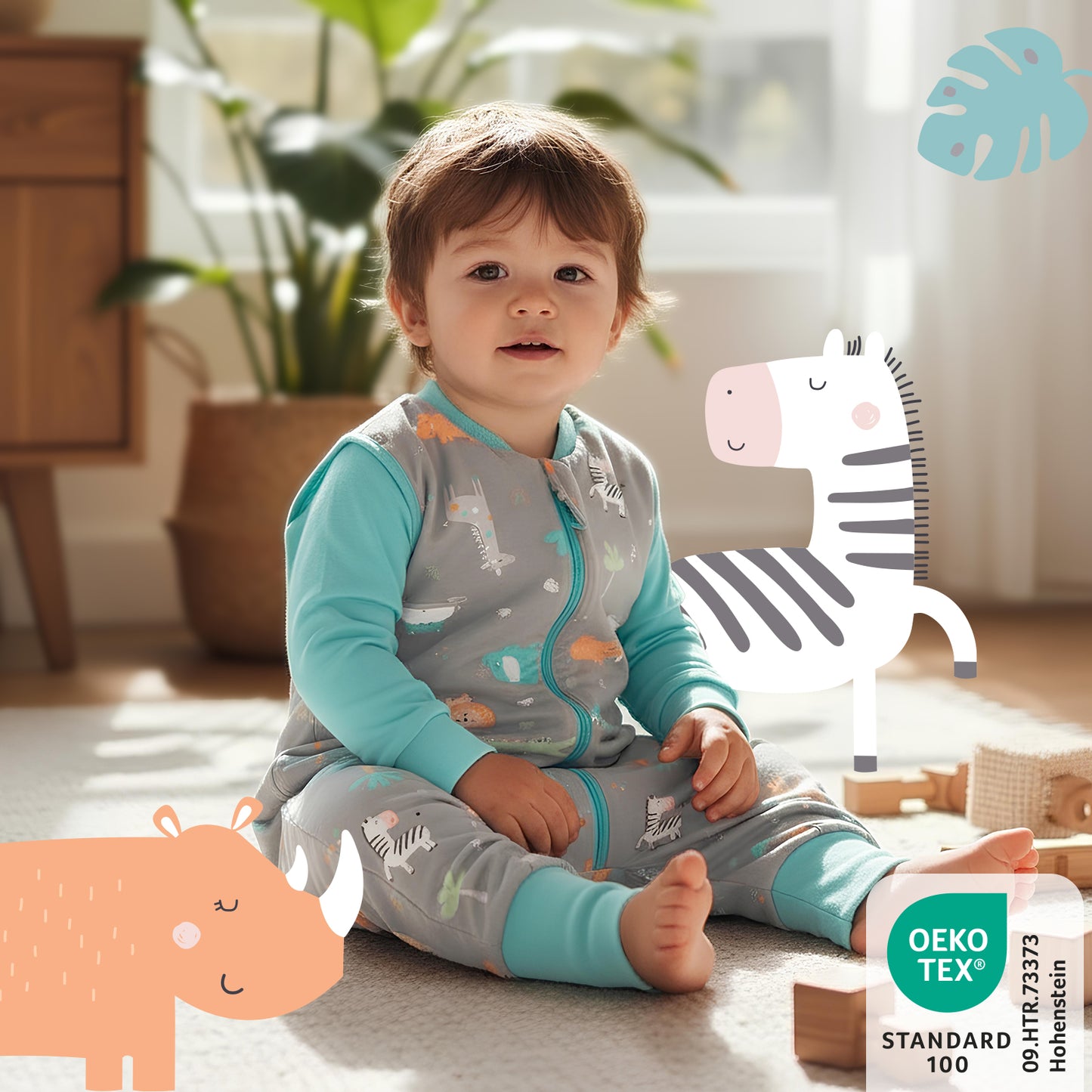 Sacco nanna con piedini e copripiedi 3.5 TOG_Safari_468_2