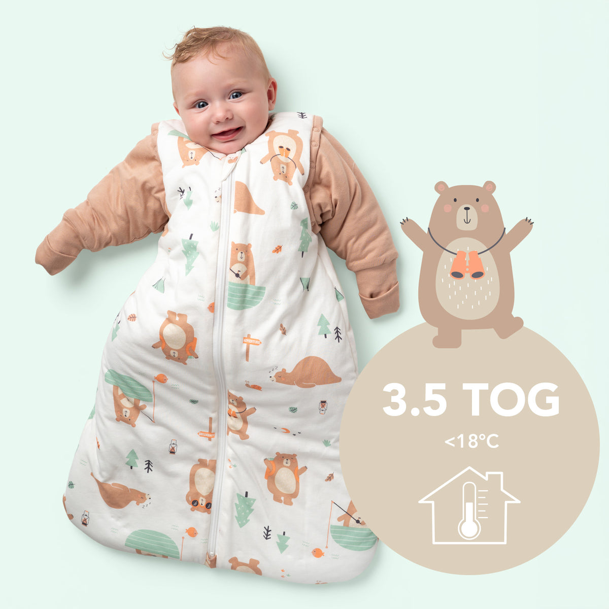 Sacco nanna bambino 3.5 TOG_Orso Esploratore_TOG_471
