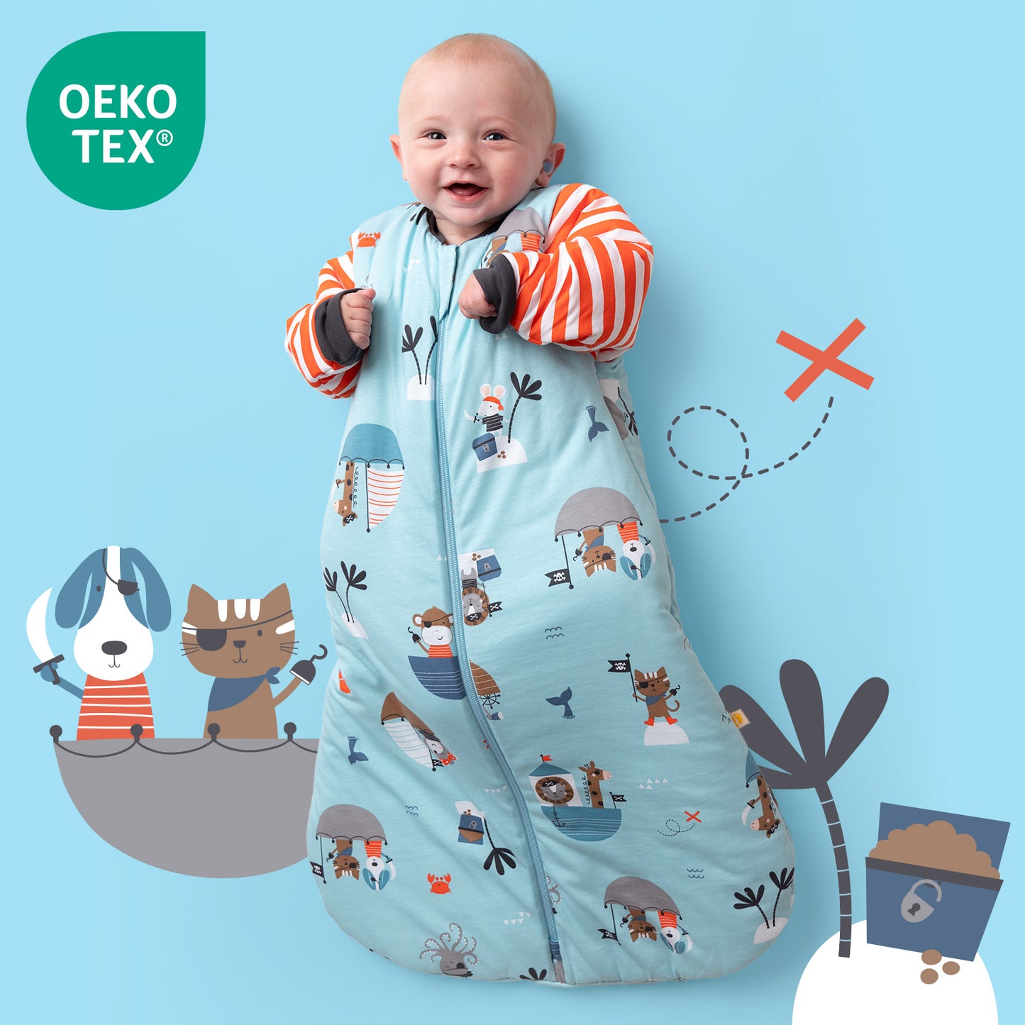 Sacco nanna bambino 3.5 TOG_Pirata_OEKOTEX_471