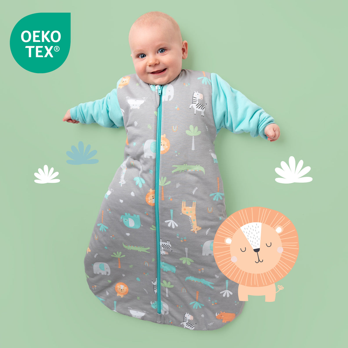 Sacco nanna bambino 3.5 TOG_Safari_OEKOTEX_471