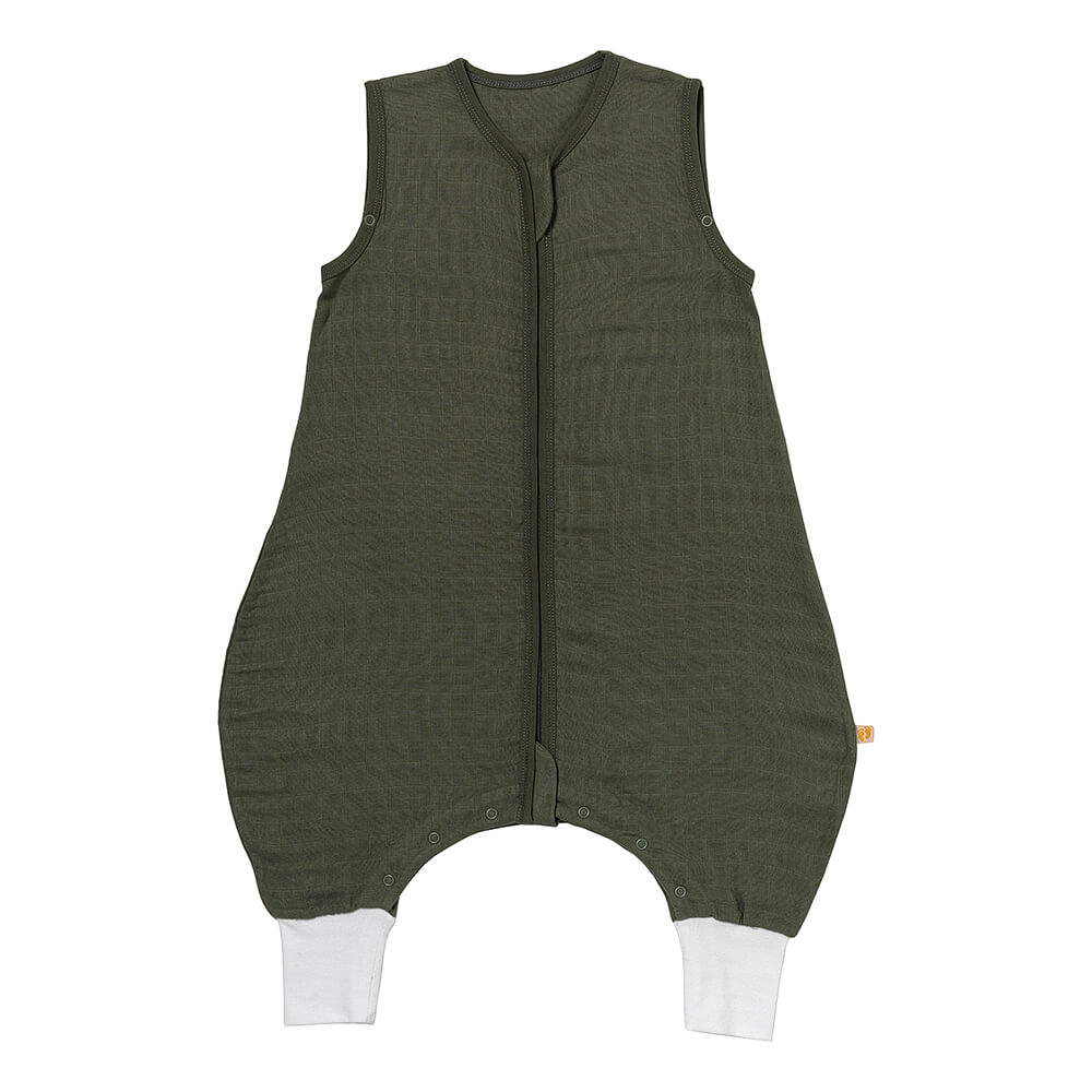 Sacco nanna con piedini in mussola 0.5 Tog_Olive_1_422