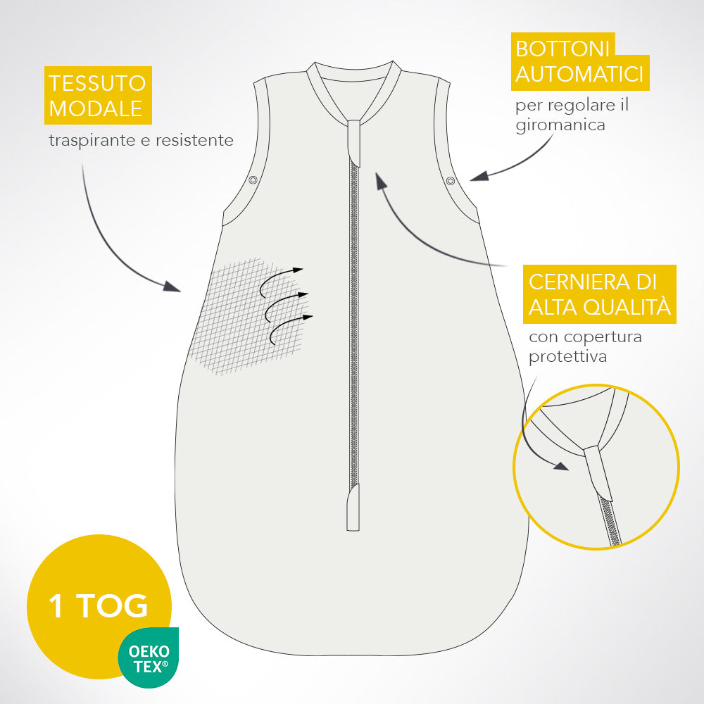 Sacco nanna bambino, 1.0 TOG