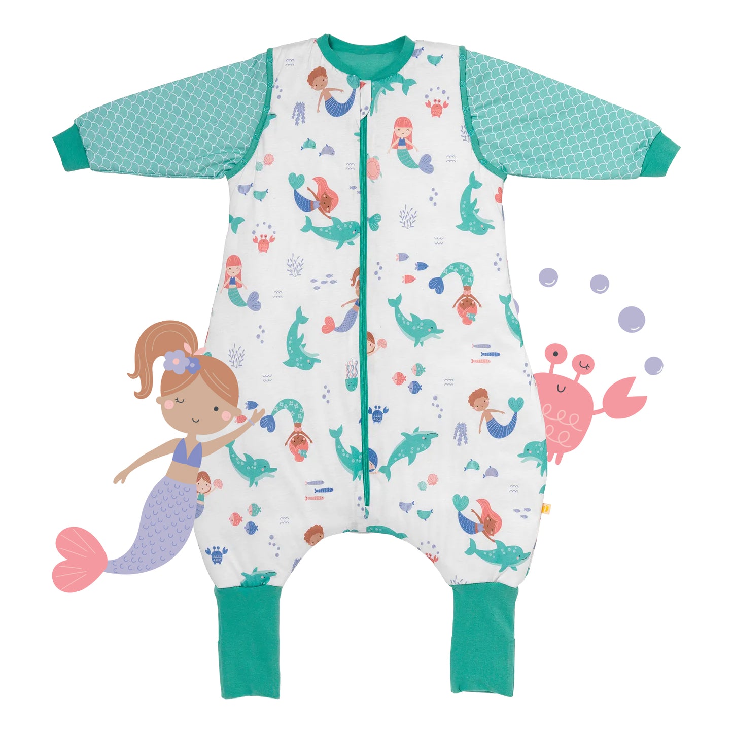Sacco nanna con piedini e copripiedi, 3.5 TOG