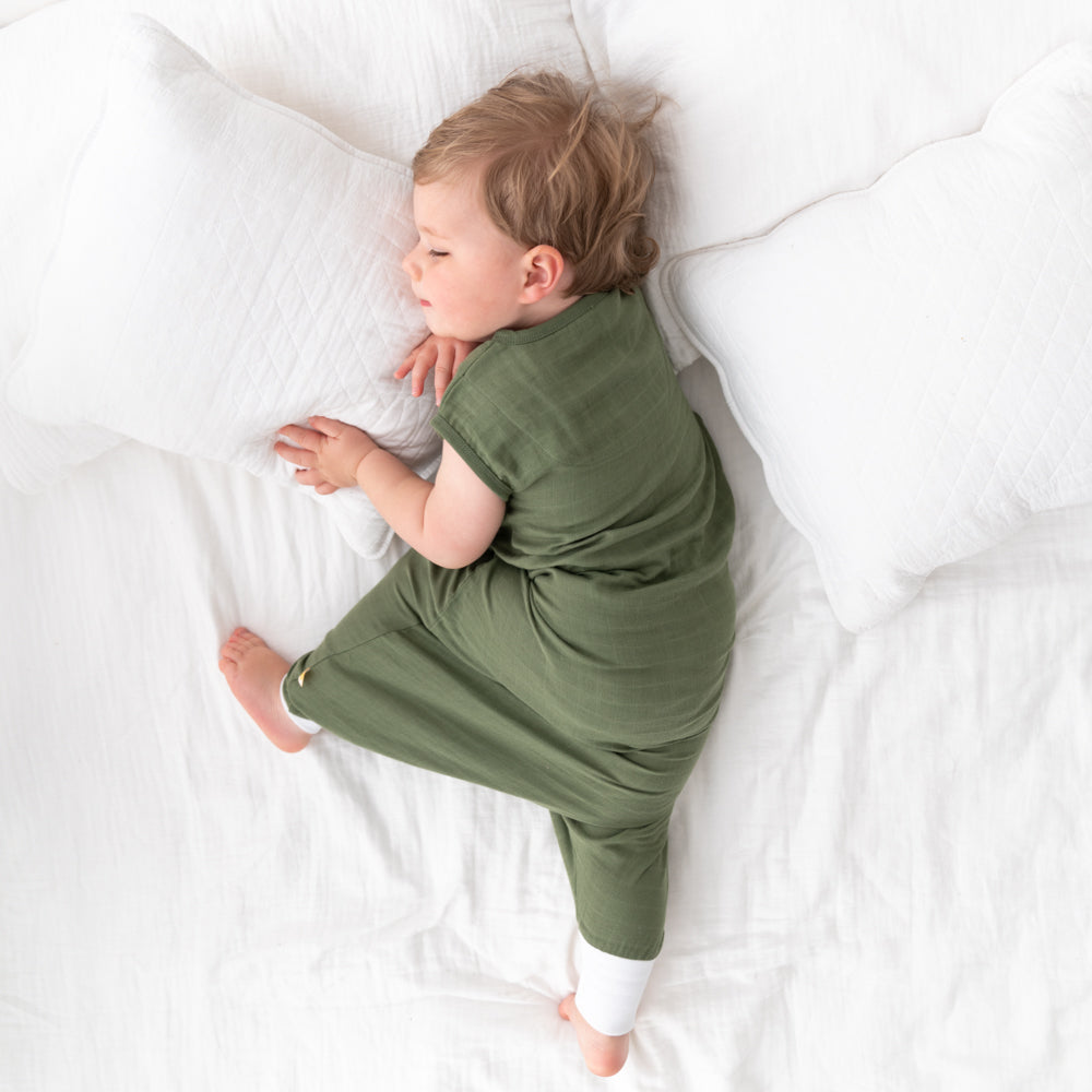 Sacco nanna con piedini in mussola 0.5 Tog_Olive_5_422