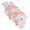 Body neonato maniche corte in cotone organico - pacco da 5