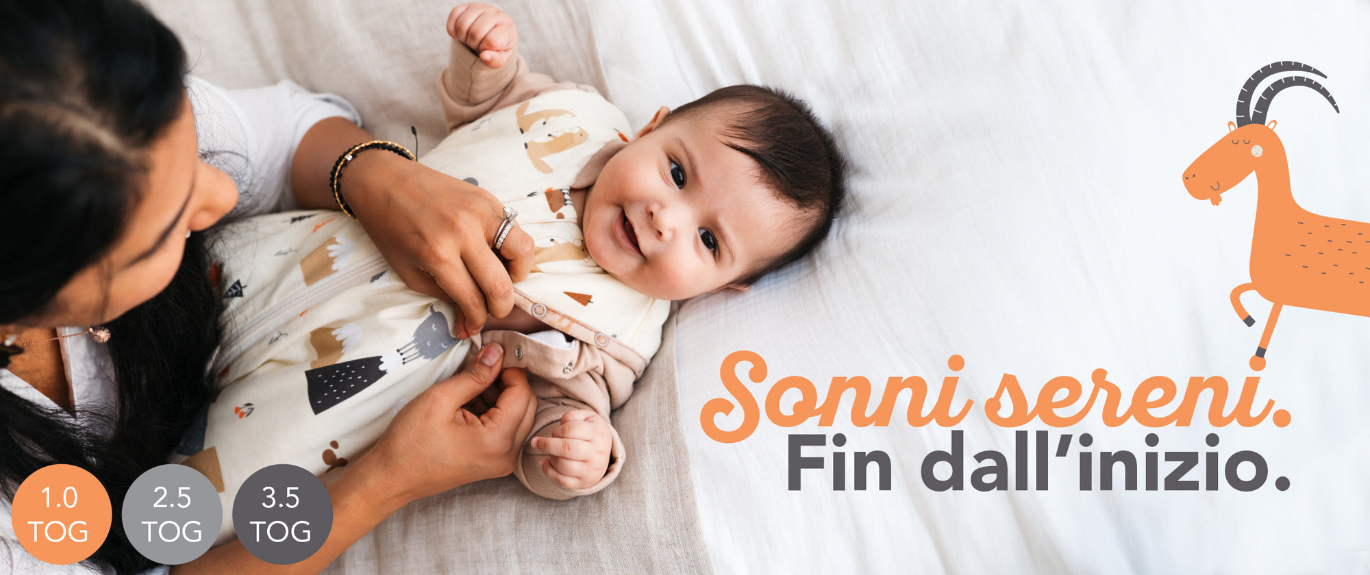 Sonni sereni. Fin dall’inizio.