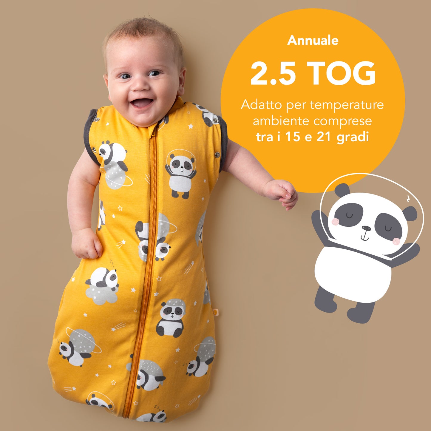 Swaddle Coperta 2.5 TOG