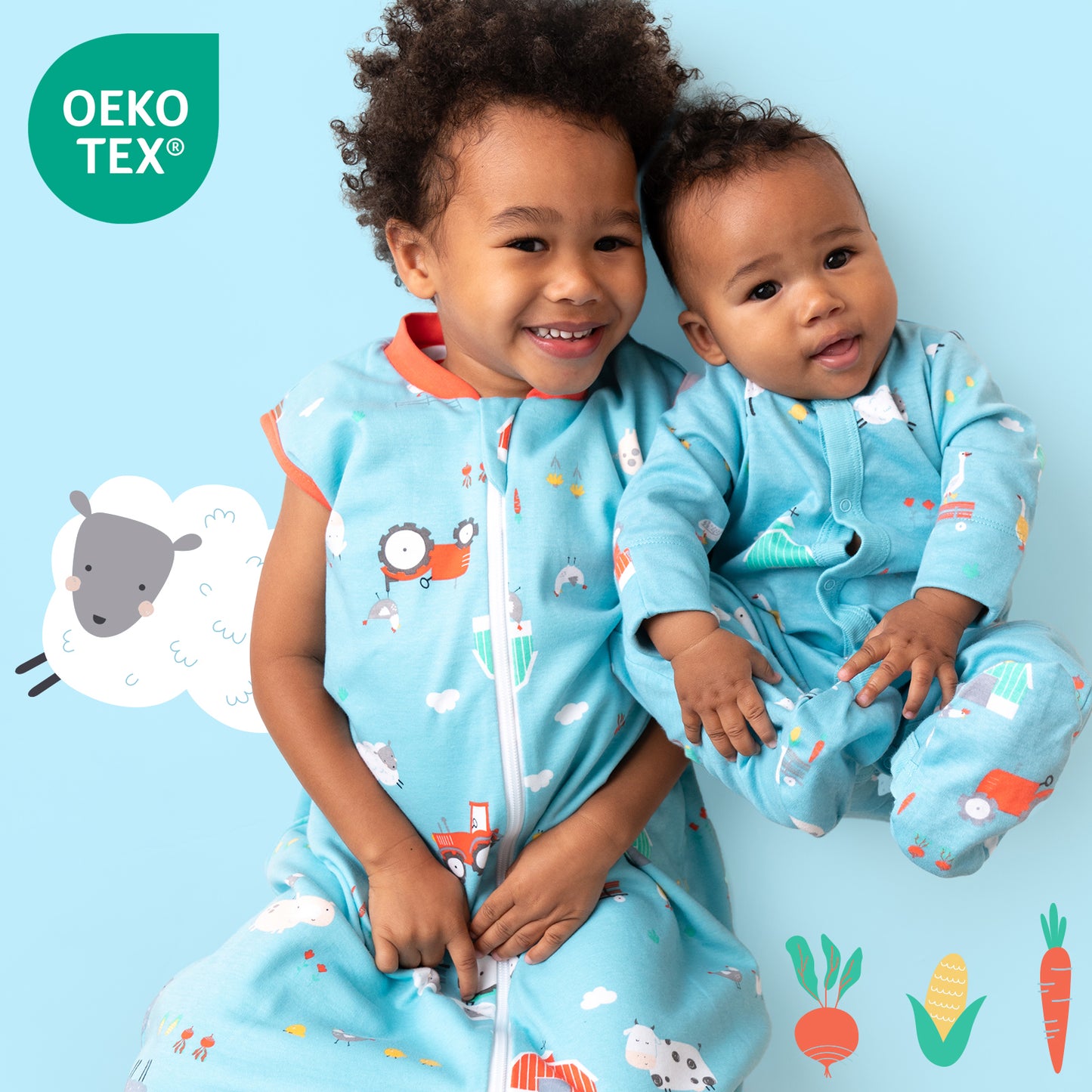 Sacco nanna bambino in cotone organico, 1.0 TOG