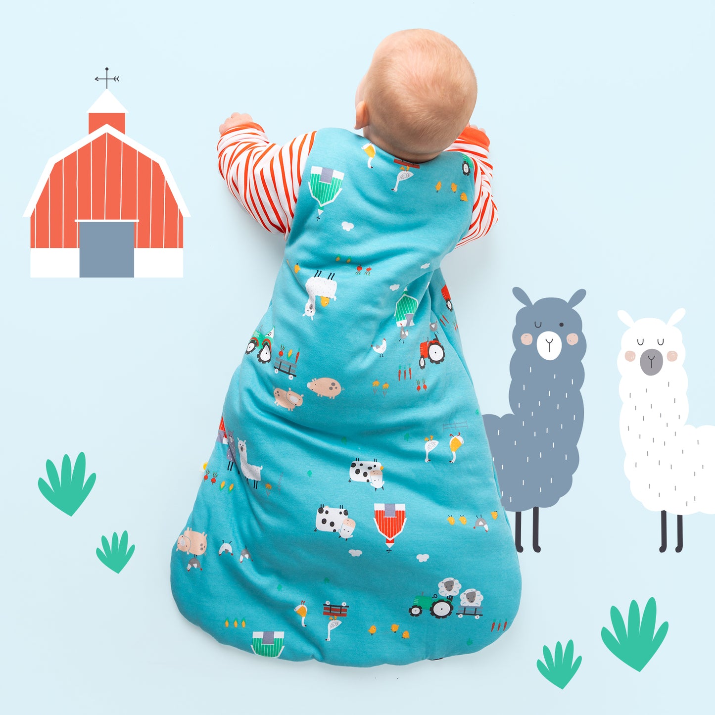 Sacco nanna bambino in cotone organico, 3.5 Tag