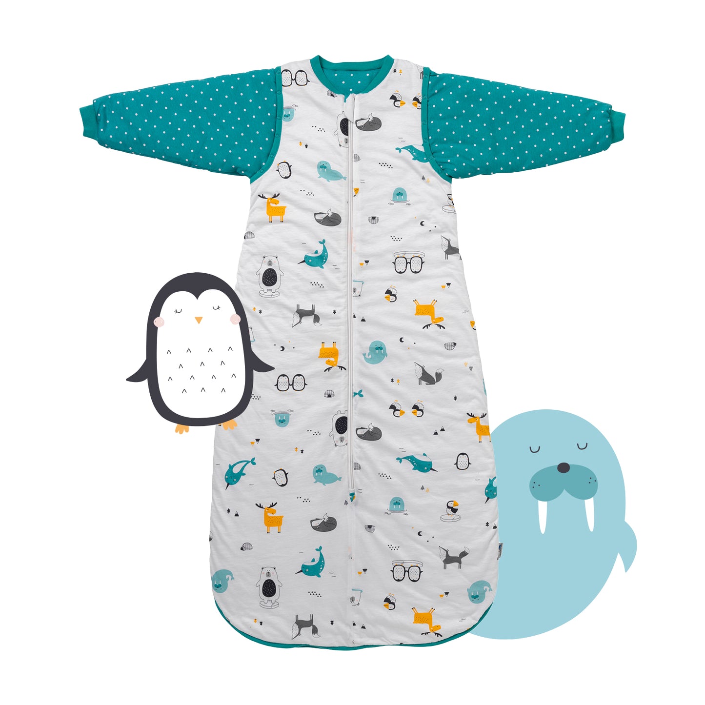 Sacco nanna bambino in cotone organico, 2.5 TOG