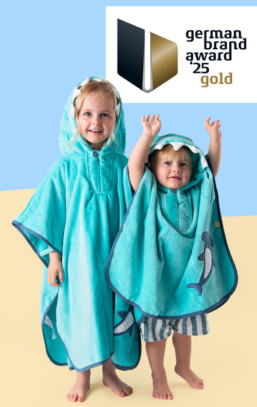 Barcellona Asciugamano Con Cappuccio FC Barcelona Bambini - Poncho Spiaggia Piscina 120x60 Cm Poncho Bambino - Foto 3