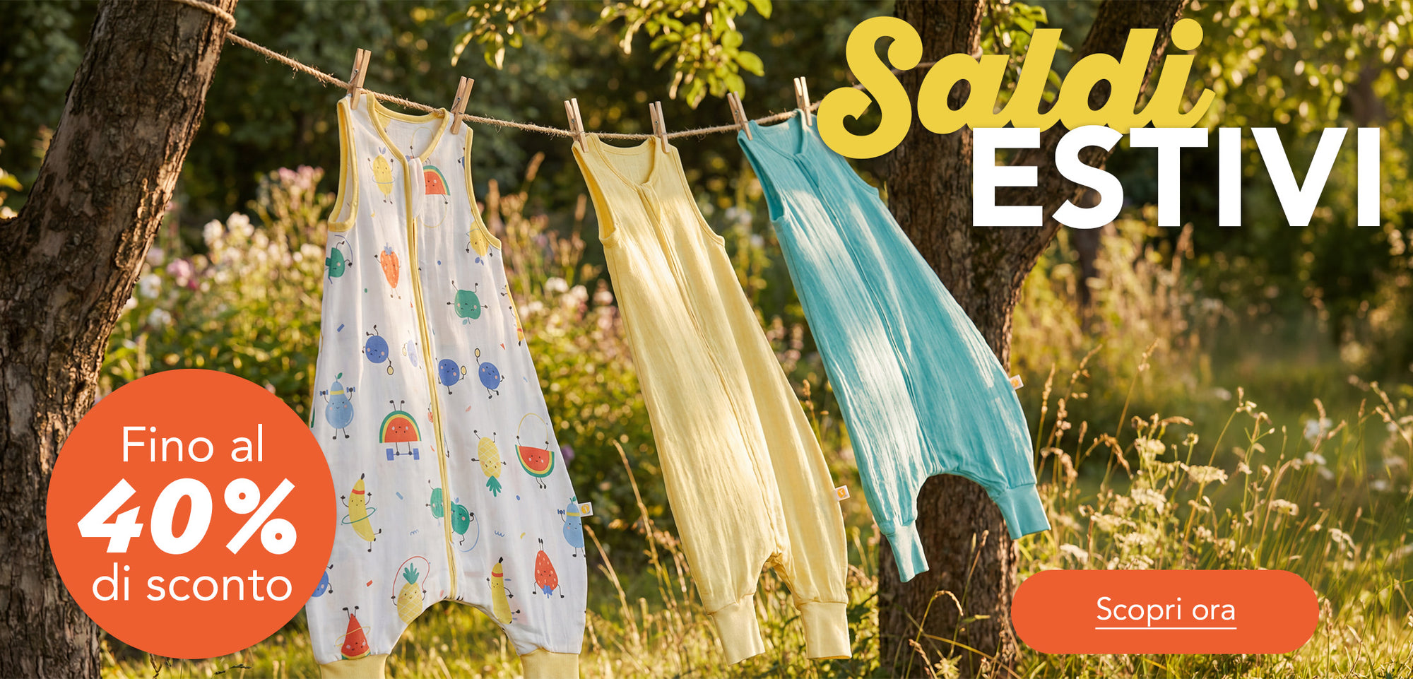 SALDI ESTIVI - Fino al 40% di sconto